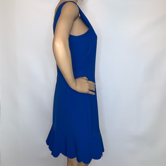 J.Crew Sleeveless Scallop Ruffle Hem Dress - Picture 3 of 8